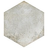 Boston Ferro Hex Bianco 14-1/8" x 16-1/4" Porcelain Tile - Sold Per Case of 9 - 11.05 Square Feet