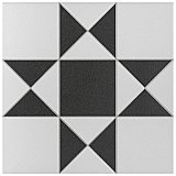 Vanity Blanco 13" x 13" Porcelain Floor & Wall Tile - 10 Tiles Per Case - 12.0 Sq. Ft.