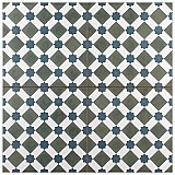 Henley Azul 17-5/8" x 17-5/8" Ceramic Tile - Sold Per Case of 5 - 11.02 Square Feet