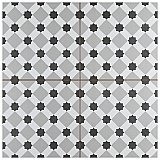Henley Fog 17-5/8" x 17-5/8" Ceramic Tile - Sold Per Case of 5 - 11.02 Square Feet