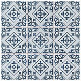 Harmonia Atlantic Cobalt Blue 13"x13" Ceramic Tile - Sold Per Case of 10 - 12.19 Square Feet