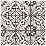 Harmonia Grove Grey  13" x 13" Ceramic Floor & Wall Tile - 10 Tiles Per Case - 12.0 Sq. Ft.