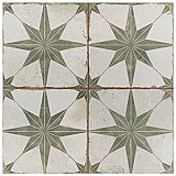Kings Star Sage 17-5/8"x17-5/8" Ceramic Floor and Wall Tile - Per Case of 5 -11.02 Square Feet