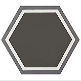 Cemento Hex Holland Passage - 7-7/8" x 9" Handmade Cement Tile - Per Case of 12 - 5.51 Sq. Ft