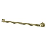 24" Silver Sage Collection Safety Grab Bar for Bathroom - Polished Brass