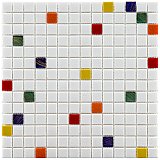 Coppa Happy 12" x 12" Glass Mosaic Tile -13 Tiles Per Case - 13.26 Sq. Ft.