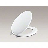 Kathryn Molded Wood Seat with Metal Hinges - Elongated