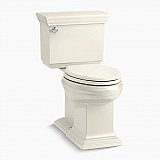 Kohler Memoirs® Two-piece elongated Toilet 1.28 gpf - Biscuit