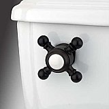 Buckingham Toilet Flush Cross Handle - Oil Rubbed Bronze