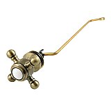Kingston Brass KTBXS3 Buckingham Side Mount Toilet Tank Lever, Antique Brass