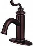 Fauceture Royale Single-Handle Monoblock Bathroom Faucet - Oil Rubbed Bronze