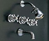 Thames Tub & Shower Faucet Set - Solid Brass - Multiple Finishes