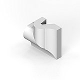 P-Cap Inside Frame Corner Ceramic Tile Molding Tile - 2" x 2" - Many glazes available
