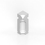 Victoria Cap Ceramic Tile - Radiused Inside Corner