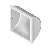 Recessed Ceramic Tile-In Subway Tile Toilet Paper Holder - 6" x 6" - Many Colors Available
