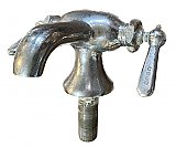 Antique Chicago Faucet Nickel Plated Single Hole Mixer - Circa 1925