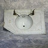 Antique Corner Marble Sink