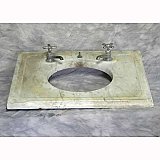 Antique Marble Sink Top