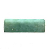 Antique Wheeling Cushion Gloss Green Mottled Mud Cap Molding Trim Bathroom Tile 6"