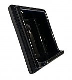 Antique Black  Ceramic Tiled-In Cup or Tumbler Holder
