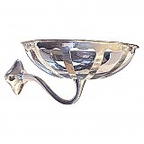 Antique "San-o-la" Chrome Plated Wall Mounted Sponge Holde - Circa 1902
