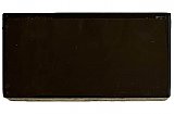 Antique A.E. Tile Co (American Encaustic) 4-1/4" x 2-1/8" Gloss Black Glaze A.E. Tile Co - Permatile Porcelain Subway Tile