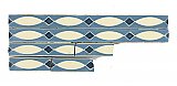 Antique "Mosaic Tile Co." Art Deco Border or Liner Tile