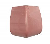 Antique "Miraplas Styron" "Red Magenta" Pink Plastic Outer Corner Chair Rail Wall Tile - Sold Each