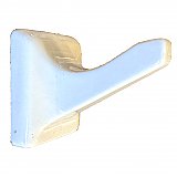 Antique White Porcelain Bath Hook