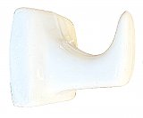 Antique White Porcelain Bath Hook