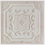 Fitz White 8" x 8" Ceramic Wall Tile - Sold Per Case of 22 - 9.9 Sq. Ft.