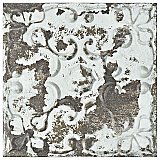 Aevum Dark Ornato 7-7/8" x 7-7/8" Ceramic Tile - Per Case of 21 Tile - 9.24 Sq. Ft. Per Case
