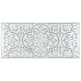 Zurbaran Vanilla 4-1/2" x 8-7/8" Ceramic Wall Tile - Per Case of 26 - 7.28 Sq. Ft