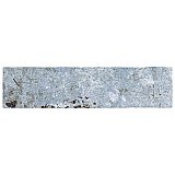 London Blue Glossy 3" x 12" Ceramic Wall Tile - Sold Per Case of 22 - 5.72 Sq. Ft.
