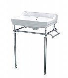 Victoriahaus Bathroom 24" Console  Sink - Metal Console - Multiple Finishes