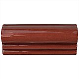 Novecento Moldura Burdeos 2-1/8" x 5-1/8" Ceramic Trim or Liner Tile - Sold Per Tile