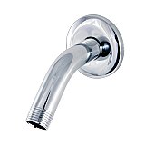 Kingston Brass K150K1 Shower Scape 6" Shower Arm with Flange - Polished Chrome