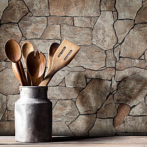 Andorra Beige 10-3/8" x 18-3/4" Ceramic Wall Tile - 8 Tiles Per Case - 10.88 Sq. Ft.