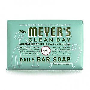 Mrs. Meyers All Purpose Soap Bar - Basil