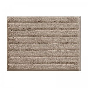 Small Microfiber Verto Bath Rug - Linen