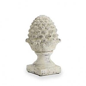 Small Weathered Acorn on Pedestal