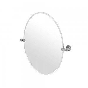 Tavern Large Tilting Wall Mirror - Satin Nickel