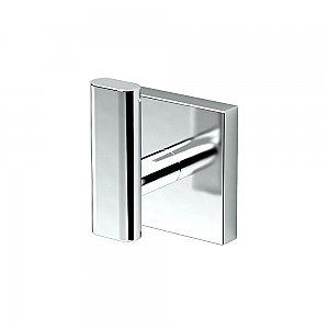 Elevate Solid Brass Robe Hook - Chrome
