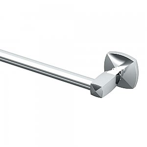 Jewel Solid Brass 18" Towel Bar - Chrome