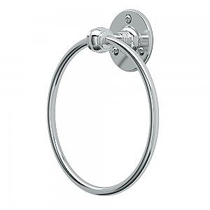 Cafe Towel Ring - Chrome