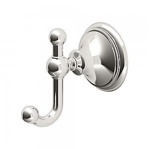 Laurel Ave Solid Brass Hook - Polished Nickel
