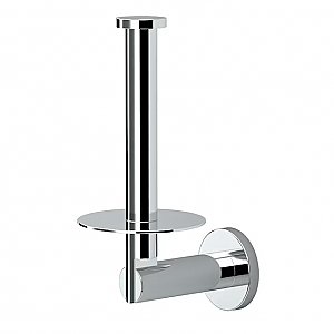 Channel Storage Toilet Tissue Holder - Chrome
