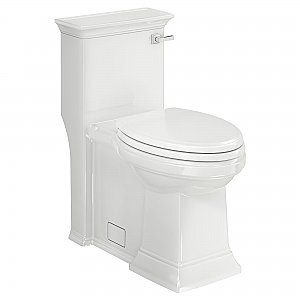 American Standard Town Square® S One-Piece 1.28 gpf/4.8 Lpf Chair Height Right-Hand Trip Lever Elongated Toilet With Seat