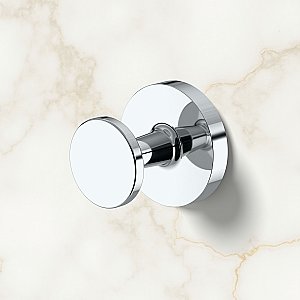 Gibson Collection Towel or Robe Hook - Chrome