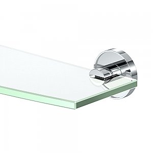 Sky 20" Vanity Glass Shelf - Chrome